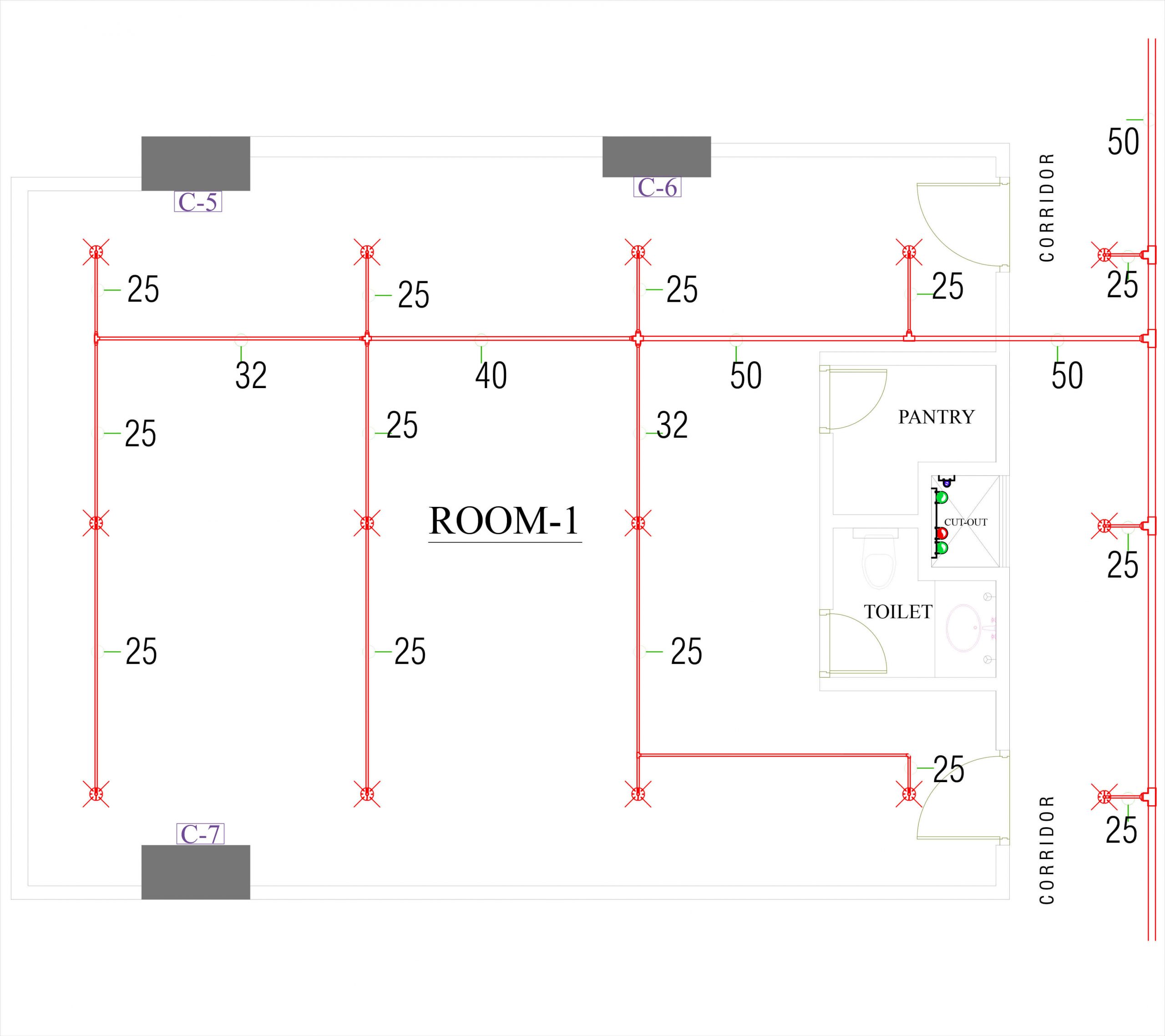 Fire-Fighting Layout